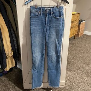 Madewell Stovepipe Jeans